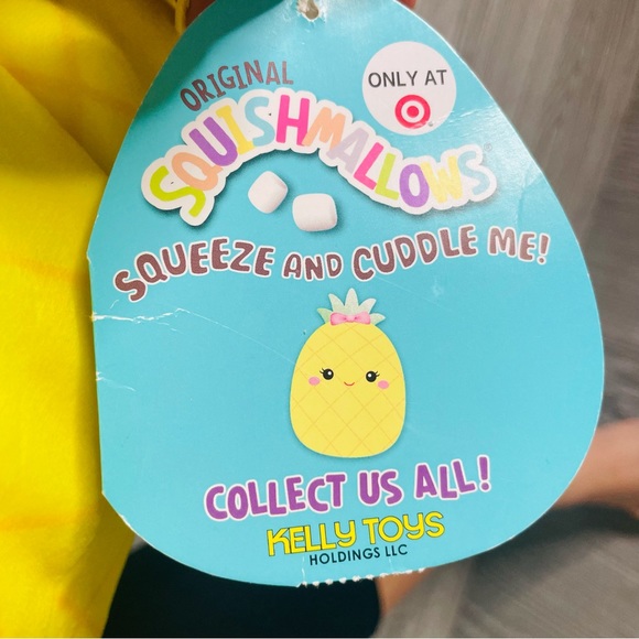 Squishmallows 2021 Maui Pineapple Girl Target 16” Big Pillow Stuffed Plush Toy - Picture 9 of 13